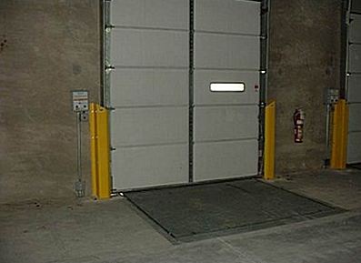 warehouse door track protectors