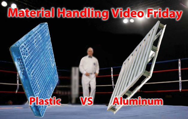 plastic pallets vs aluminum pallets