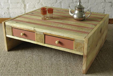 wood pallet uses - table
