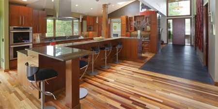 wood pallet uses - flooring