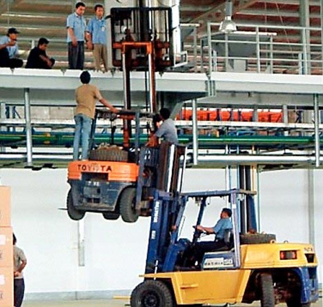 forklift funny