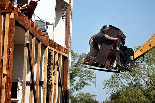 forklift piano fail