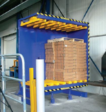 palletless load inverting