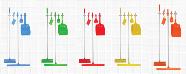 Prevent Cross-Contamination with Color-Coded Cleaning Tools