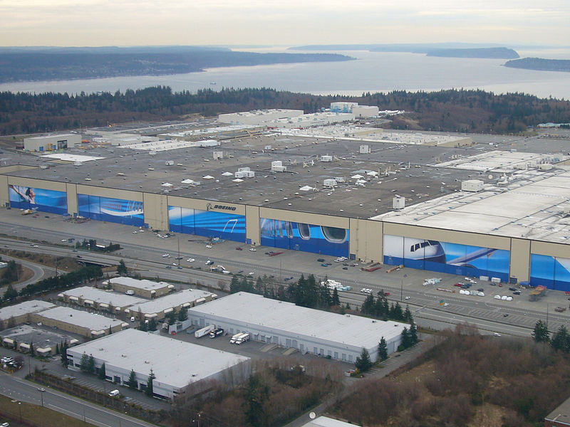 World's Largest Warehouse - Boeing Everett Factory