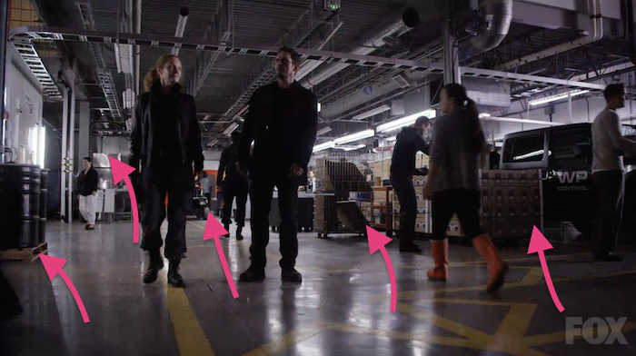 wire containers in FOXs wayward pines