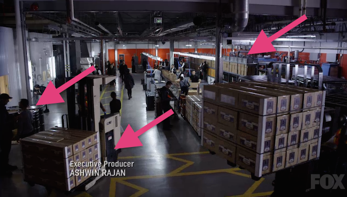 industrial warehousing equipment in FOXs wayward pines